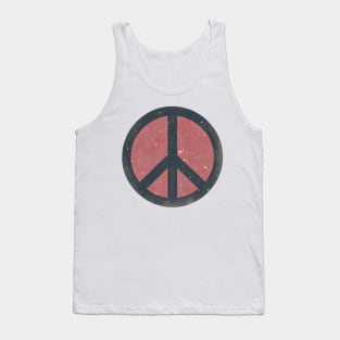 retro peace 60s sign Tank Top